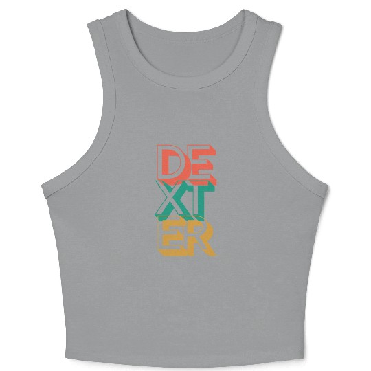Retro Dexter Crop Tank Top