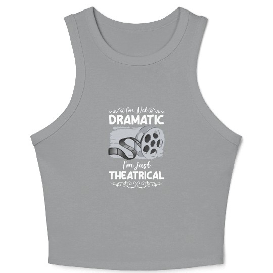 Actress Stage Drama Club Crop Tank Top