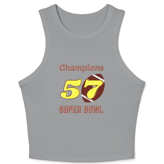 Super Bowl 57 champions Classic Crop Tank Top