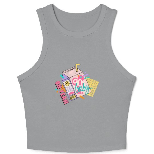 OH YEAH 90s BABY Crop Tank Top