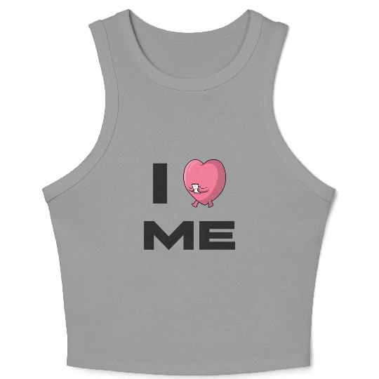 I Love Me 7 Crop Tank Top