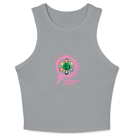 International Women's Day: Equality for Al Embrace Crop Tank Top