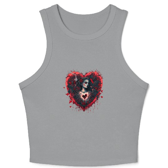 Bloody Valentine Crop Tank Top