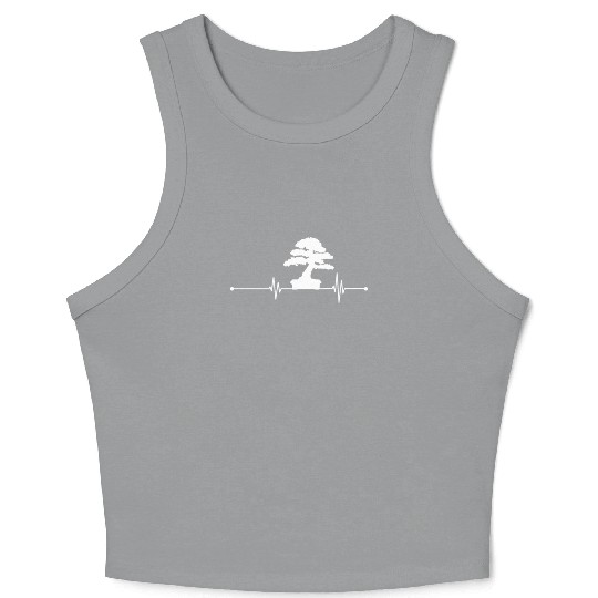 Bonsai Tree Heartbeat Crop Tank Top