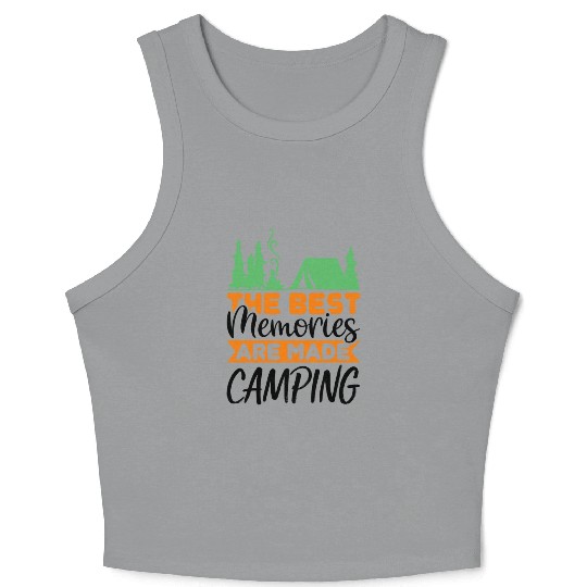 Nature's Playground Camping Crop Tank Top