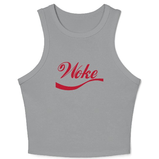 Stay Woke Crop Tank Top