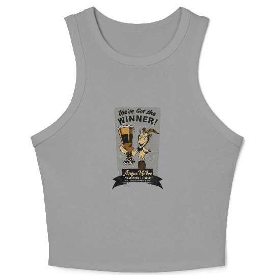 Vintage Detroit Malt Liquor Crop Tank Top