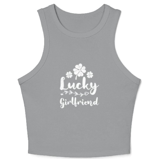 Lucky Girlfriend Ireland St Patrick's Day Crop Tank Top