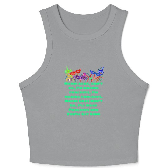 Mardi Gras 2023 Crop Tank Top