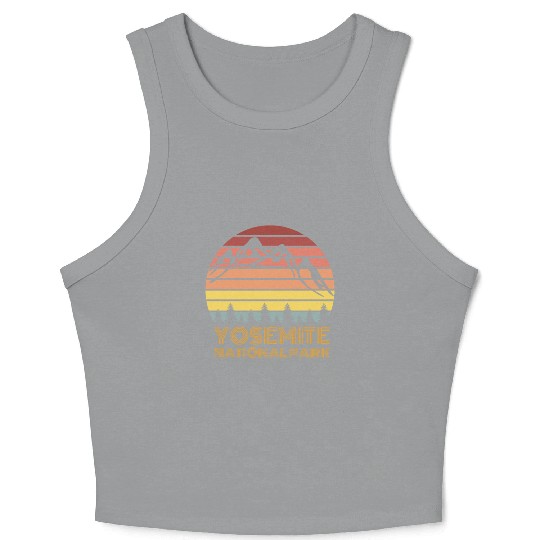 Yosemite National Park Crop Tank Top