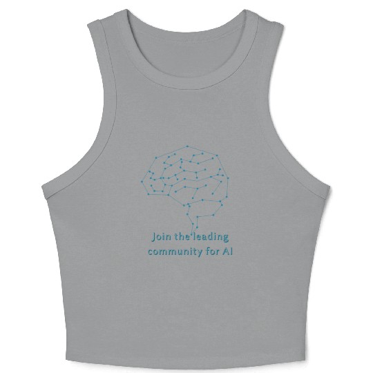 ai community Crop Tank Top