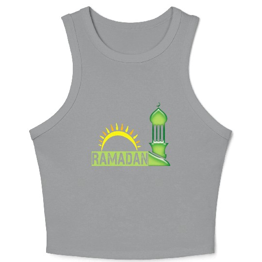 Ramadan Begins Crop Tank Top