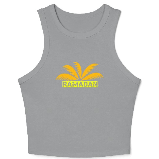 Ramadan Begins Crop Tank Top