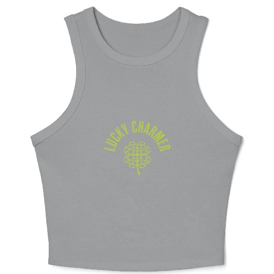 Lucky charm St Patrick's Day Ireland Crop Tank Top