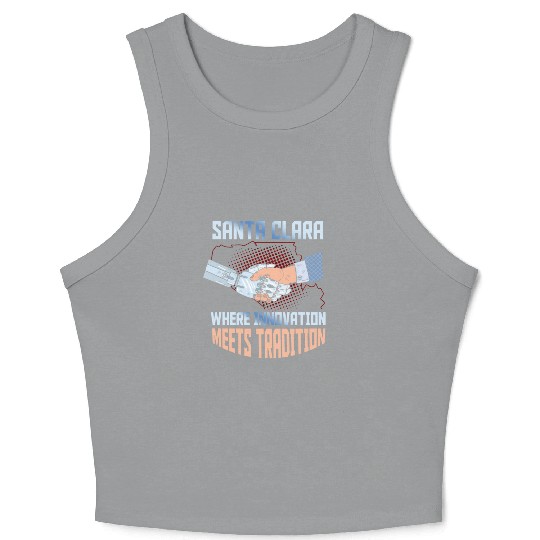 Santa Clara San Francisco United States Design Crop Tank Top