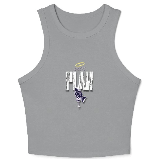 Gods Plan Crop Tank Top