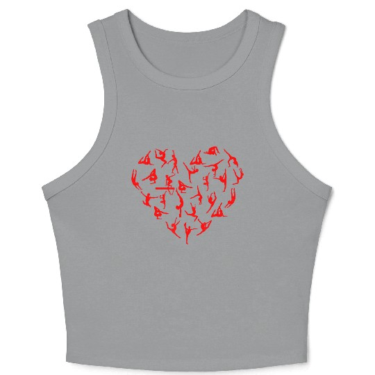 Gymnastics Coach Crop Tank Top Acrobatic Gym Coach