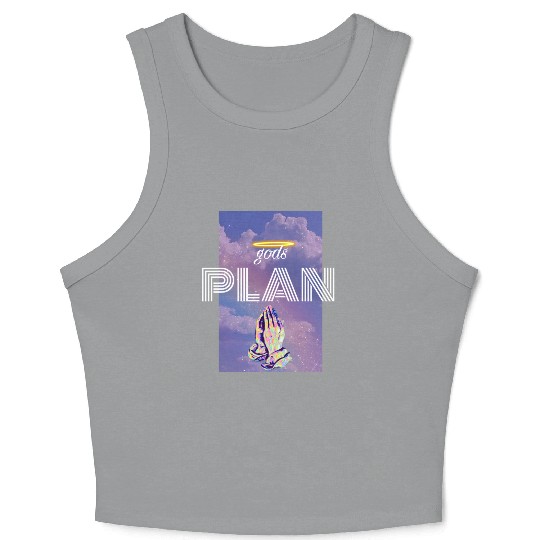 Gods Plan Crop Tank Top