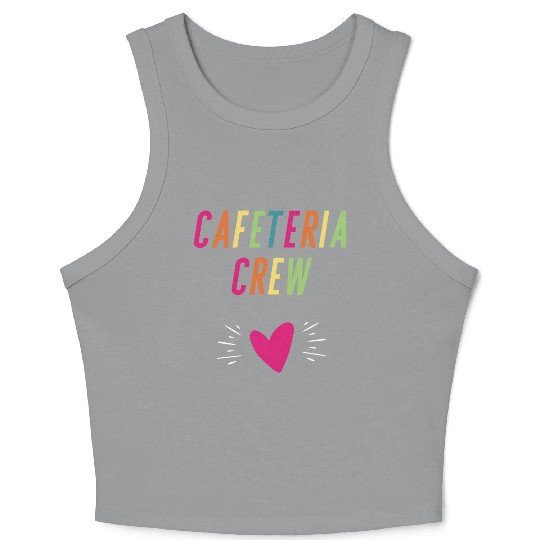 Cafeteria Crew, Lunch Lady Crew Crop Tank Top