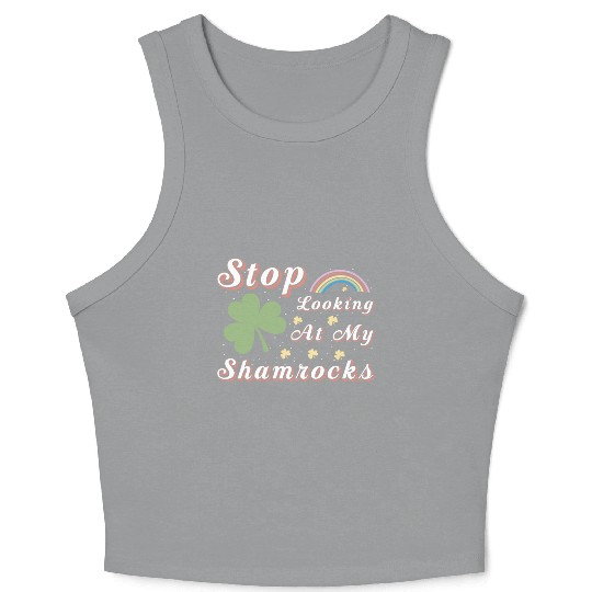 Patrick s Sublimation Crop Tank Top