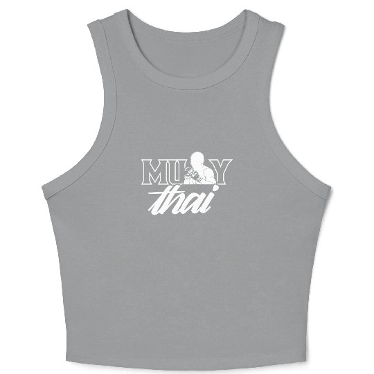 Muay Thai Hobby Fighter Boxing Martial Arts Crop Tank Top
