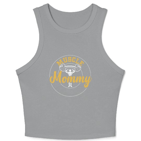 Muscle Mommy - Gym Crop Tank Top