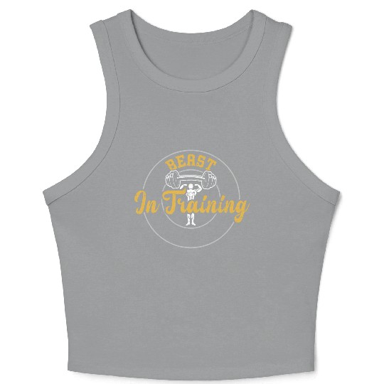 Beast In Training - Gym Crop Tank Top
