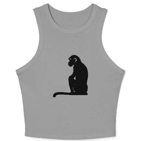 monkey Crop Tank Top