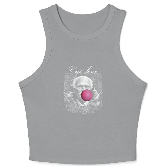 Carl Jung most influential psychiatrist homage Crop Tank Top