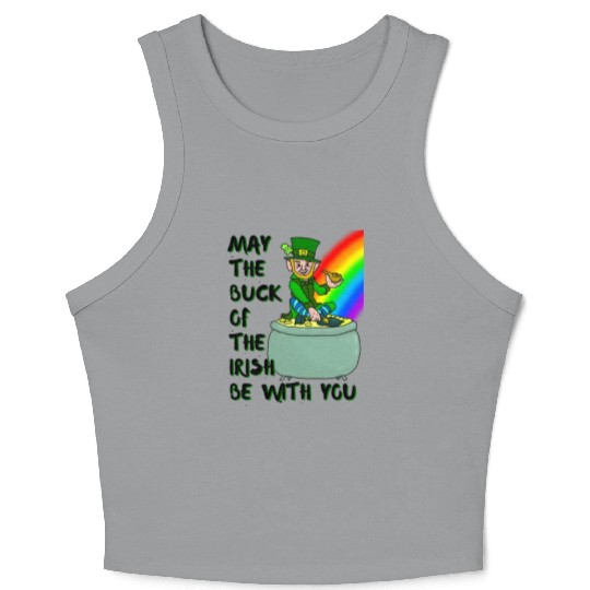 Luck of the Irish Crop Tank Top