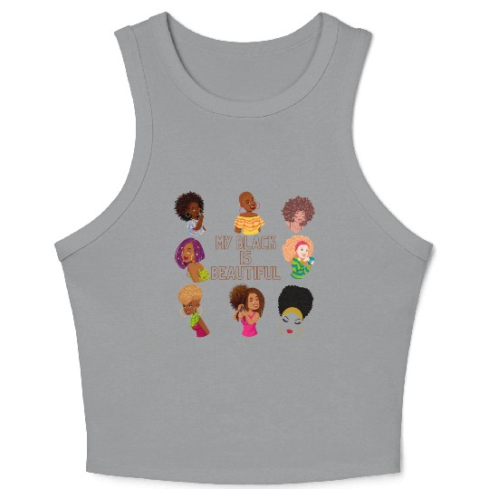 My Black Is Beautiful Crop Tank Top