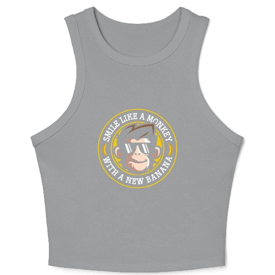 Banana Wilderness Crop Tank Top