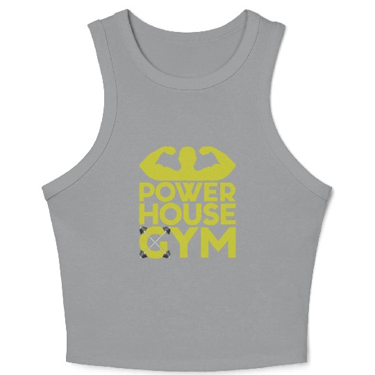 Powerhouse Gym Crop Tank Top