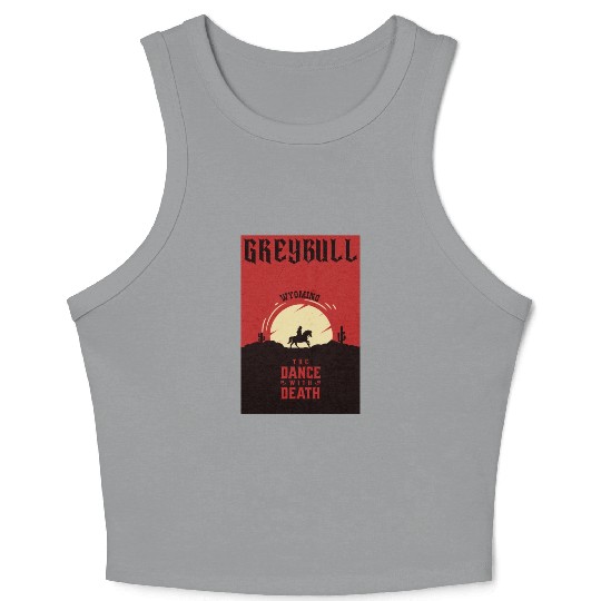 Greybull Wyoming wild west town Crop Tank Top