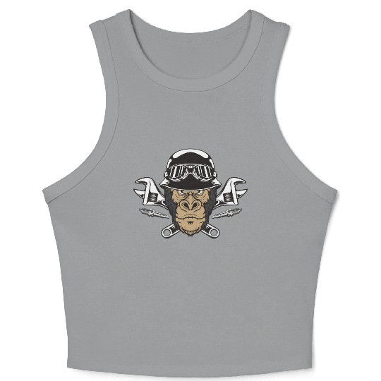 Gorilla Rider Crop Tank Top