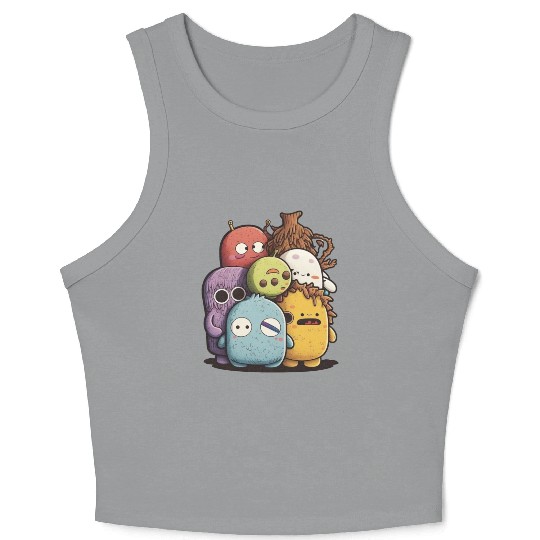 my imaginary friends Crop Tank Top