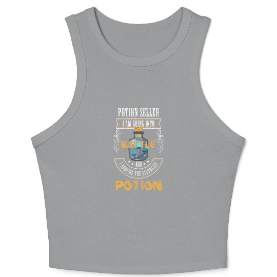 Chemistry Might Symbol Witchcraft Crop Tank Top
