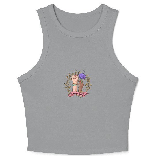 International Women's Day 2023 - Embrace Equity Crop Tank Top