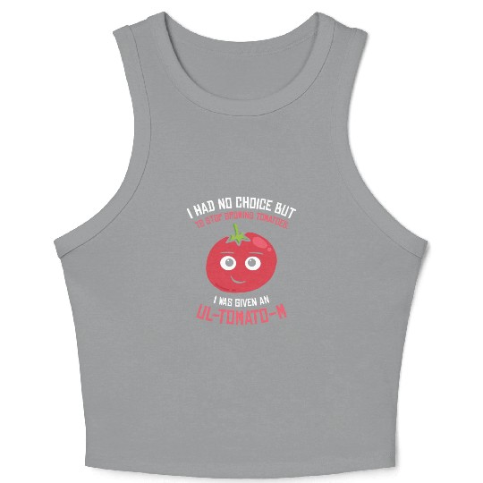 Tomato Gardening Lover Funny Gardener Crop Tank Top