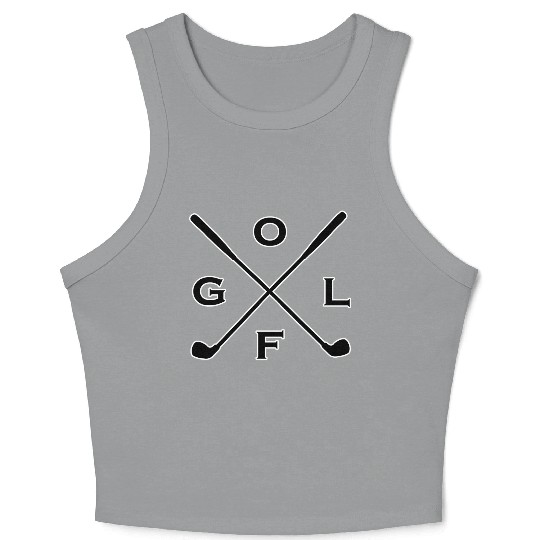Golf Club Team Coach For Sport Lover Perfect Crop Tank Top