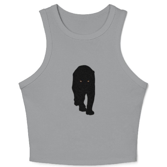 Black Panther Crop Tank Top