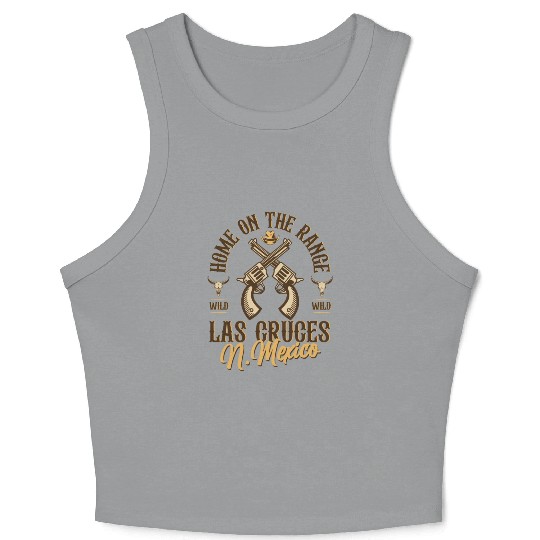 Las Cruces New Mexico wild west town Crop Tank Top
