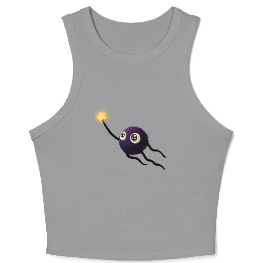 little soot sprite Crop Tank Top