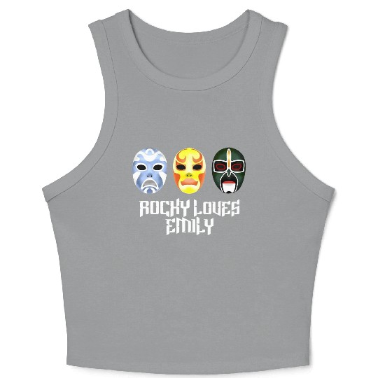 Rocky Loves Emily Funny Crop Tank Top