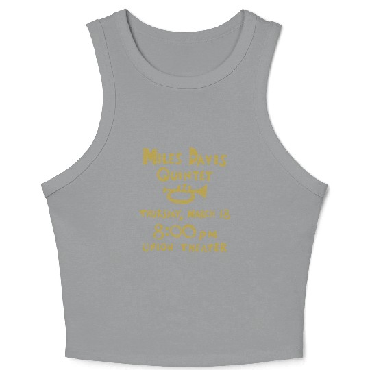 Miles Davis Quintet Crop Tank Top
