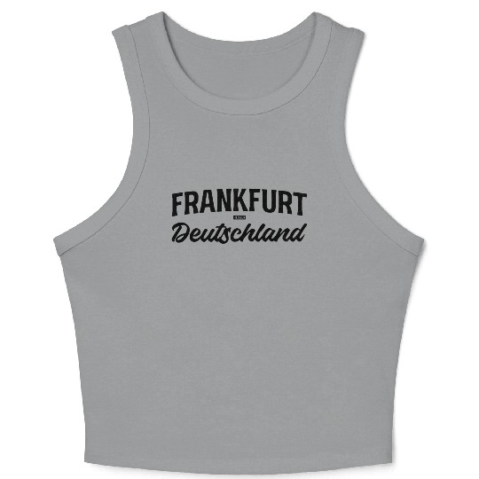 Frankfurt Germany Crop Tank Top