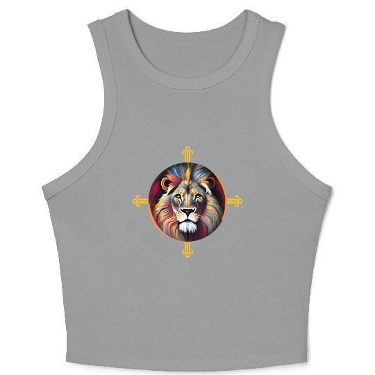 Lion of Judah Crop Tank Top