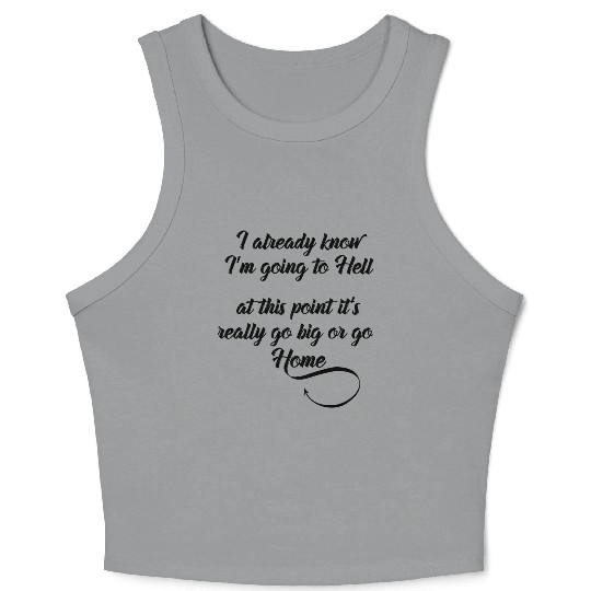 Daring Daredevil Crop Tank Top