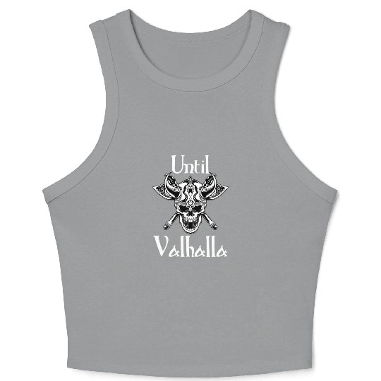 Until Valhalla Crop Tank Top