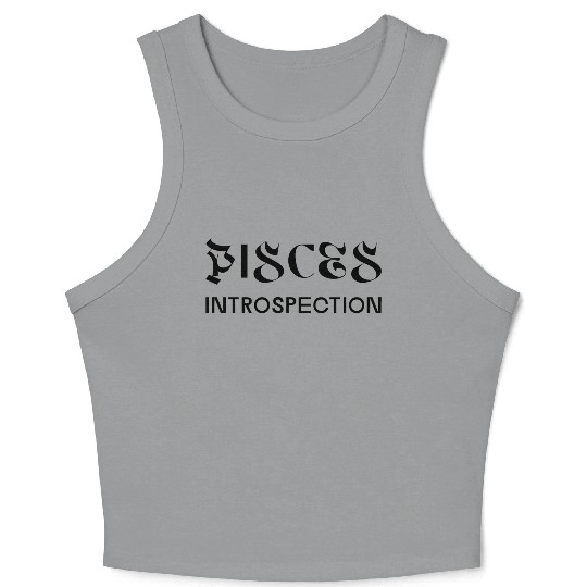 Pisces Introspection Crop Tank Top